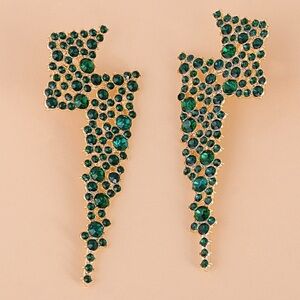 Lighting gem earrings